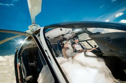 Chụp ảnh cưới với trực thăng xu hướng mới của năm 2021