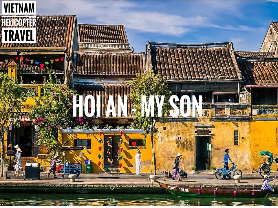 Highlights of Hoi An And My Son One-Day Helicopter Tour By Vietnam Heli Travel