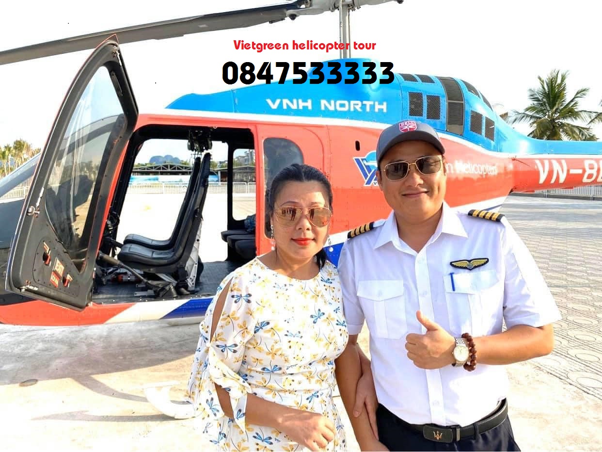 3 Days Halong Bay Helicopter Tour By VietNam Helicopter Travel